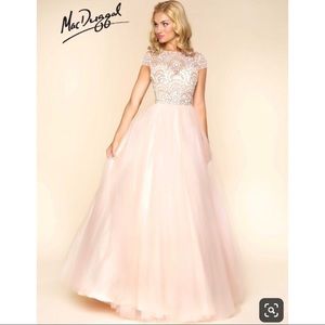 Mac Duggal Blush Gown